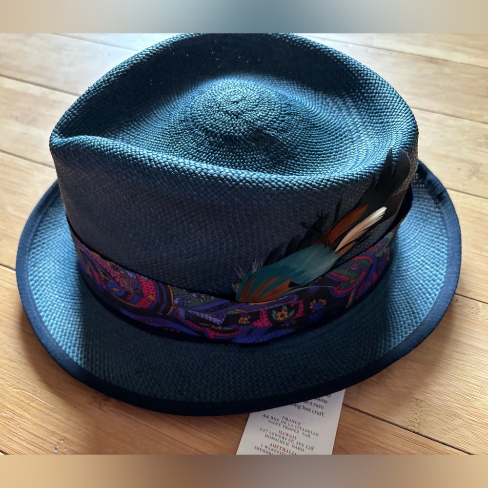 Truffaux Panama hat makers. Rare style - Sinatra. NWT.